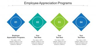 Employee Appreciation Programs Ppt Powerpoint Presentation Model Example Topics Cpb