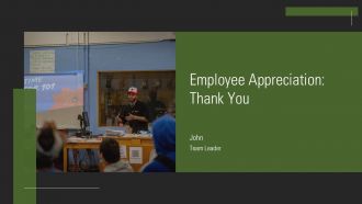 Employee Appreciation Thank You PPT Information AT