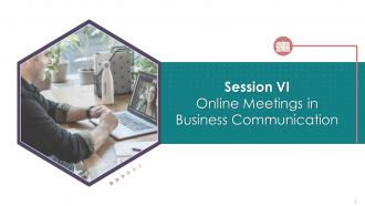 Employee Attending Online Business Meeting Training Ppt