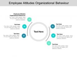 Employee attitudes organizational behaviour ppt powerpoint presentation outline influencers cpb