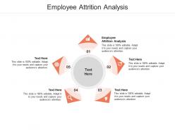 Employee attrition analysis ppt powerpoint presentation slides professional cpb