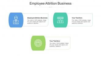 Employee Attrition Business Ppt Powerpoint Presentation Show Pictures Cpb