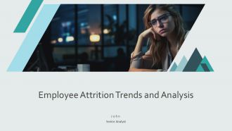 Employee Attrition Trends And Analysis PPT Guidelines AT