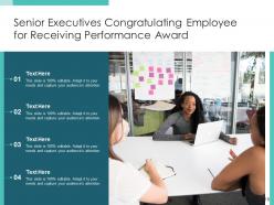 Employee award project goals outstanding performance team celebrating
