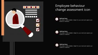 Employee Behaviour Change Assessment Icon