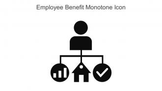 Employee Benefit Monotone Icon In Powerpoint Pptx Png And Editable Eps Format