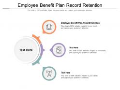 Employee benefit plan record retention ppt powerpoint presentation model inspiration cpb