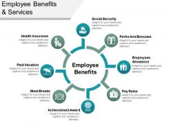 Employee benefits and servies ppt background images