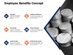 Employee benefits concept achievements award ppt powerpoint presentation gallery
