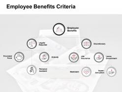 Employee benefits criteria legally required ppt powerpoint presentation information