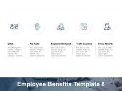 Employee Benefits Employee Allowance Health Insurance Ppt Powerpoint Presentation Gallery File Formats