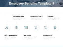 Employee benefits employees allowance social security ppt powerpoint presentation gallery layout ideas