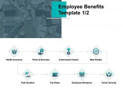 Employee benefits health insurance employee allowance ppt powerpoint presentation summary objects