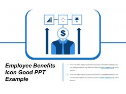 Employee benefits icon good ppt example