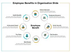 Employee benefits in organisation slide