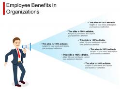 Employee benefits in organizations ppt design templates