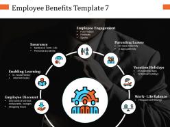 Employee benefits ppt infographic template graphics tutorials