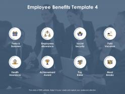 Employee benefits ppt powerpoint presentation outline layout ideas