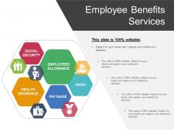 Employee benefits services ppt example 2017