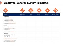 Employee Benefits Survey Template Financial Ppt Powerpoint Presentation Ideas Shapes
