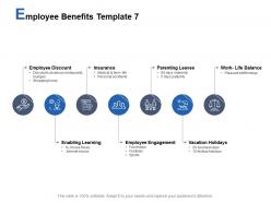 Employee benefits template parenting leaves employee engagement ppt powerpoint presentation summary files