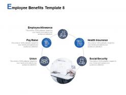Employee benefits template social security union ppt powerpoint presentation summary good