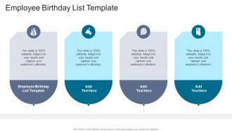 Employee Birthday List Template In Powerpoint And Google Slides Cpb
