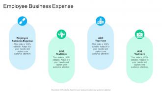 Employee Business Expense In Powerpoint And Google Slides Cpb
