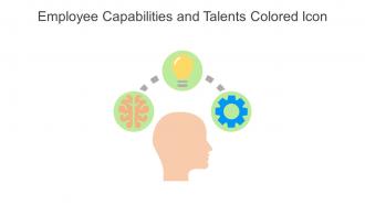Employee Capabilities And Talents Colored Icon In Powerpoint Pptx Png And Editable Eps Format