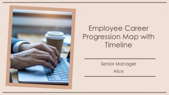 Employee Career Progression Map With Timeline PPT Information AT