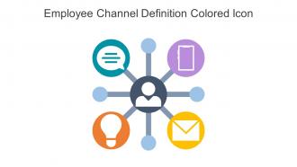 Employee Channel Definition Colored Icon In Powerpoint Pptx Png And Editable Eps Format