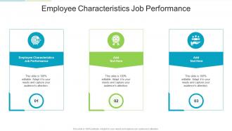 Employee Characteristics Job Performance In Powerpoint And Google Slides Cpb