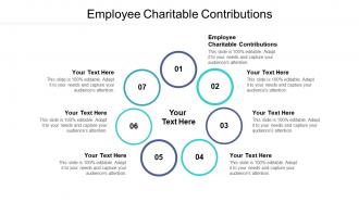 Employee charitable contributions ppt powerpoint presentation icon files cpb