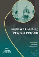 Employee Coaching Program Proposal Report Sample Example Document
