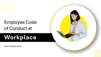 Code Of Conduct PowerPoint Presentation and Slides PPT PowerPoint ...