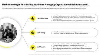 Employee Code Of Conduct Determine Major Personality Attributes Managing Organizational Professionally Idea
