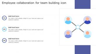 Employee Collaboration For Team Building Icon