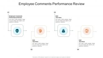 Employee Comments Performance Review In Powerpoint And Google Slides Cpb