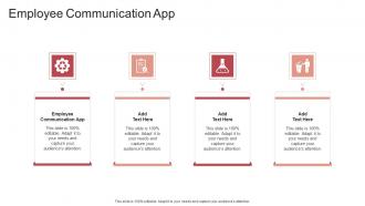 Employee Communication App In Powerpoint And Google Slides Cpb