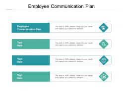 Employee communication plan ppt powerpoint presentation layouts rules cpb