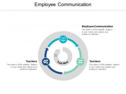 Employee communication ppt powerpoint presentation shapes cpb
