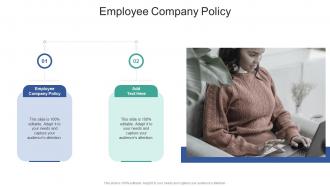 Employee Company Policy In Powerpoint And Google Slides Cpb
