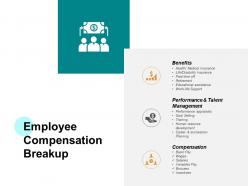 Employee Compensation Breakup Ppt Powerpoint Presentation Summary