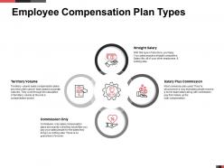 Employee compensation plan types straight salary ppt powerpoint presentation tips