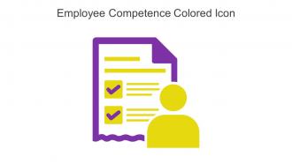 Employee Competence Colored Icon In Powerpoint Pptx Png And Editable Eps Format