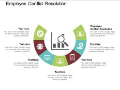 Employee conflict resolution powerpoint presentation infographic template graphics cpb
