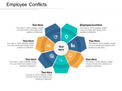 Employee conflicts ppt powerpoint presentation show display cpb