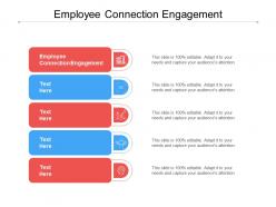 Employee connection engagement ppt powerpoint presentation professional slideshow cpb