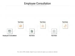 Employee consultation ppt powerpoint presentation ideas slides cpb