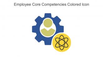 Employee Core Competencies Colored Icon In Powerpoint Pptx Png And Editable Eps Format